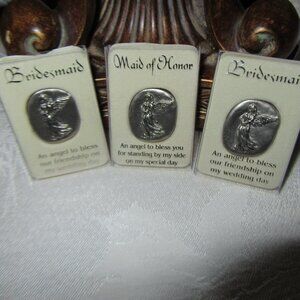 3 Tokens For Bridal party “Maid Of  Honor and 2 Brides Maid's”